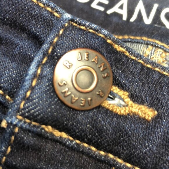 LIKE NEW R JEANS THE INSIDER MID-RISE STRAIGHT LEG JEANS 30x31 - Picture 6 of 12